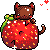strawberry cat Pictures, Images and Photos