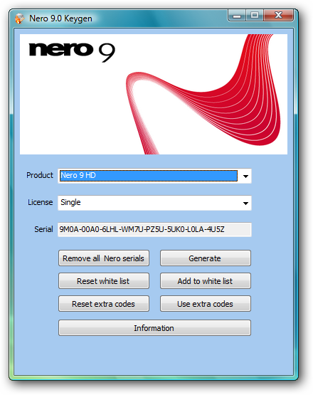 Ключи Активации Nero9